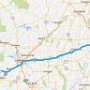 210 miles to Hot Springs, Arkansas.